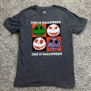 Disney Nightmare Before Xmas Halloween Flip Shirt